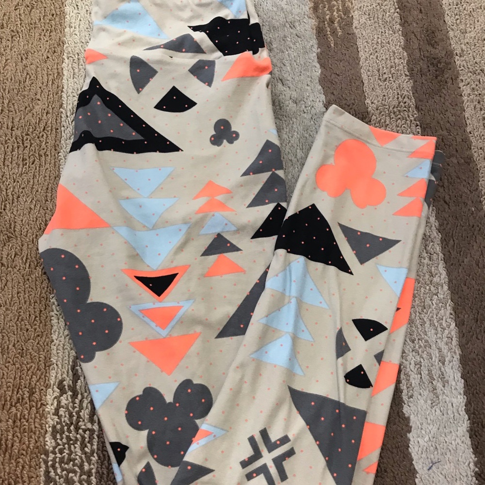 Disney LuLaRoe Mickey OS Leggings